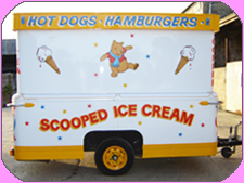 Mister Nice Cream's Batman delivers Ice Cream throughout the UK United Kingdom Britain Oxford Oxfordshire Buckinghamshire Gloucestershire Warwickshire Wiltshire and Berkshire