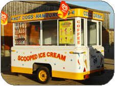 Ice Mobiles Ice Cream Cart named Batman