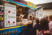 Mister Nice Cream ice cream van is available for hire at weddings in United Kingdom, we cover Oxfordshire and the surrounding areas.