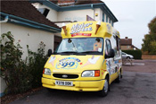 Mister Nice Cream Has Wheels and Can Travel Far Away to Sell and Serve Ice Cream in Gloucestershire