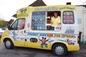 Ice Cream Van for Hire in Oxfordshire Northamptonshire Buckinghamshire Gloucestershire Warwickshire Berkshire and Wiltshire