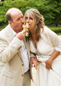 Delicious ice cream man van for weddings cakes parties